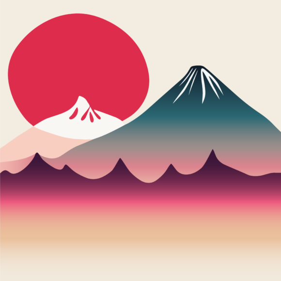 Mount Fuji Background 1