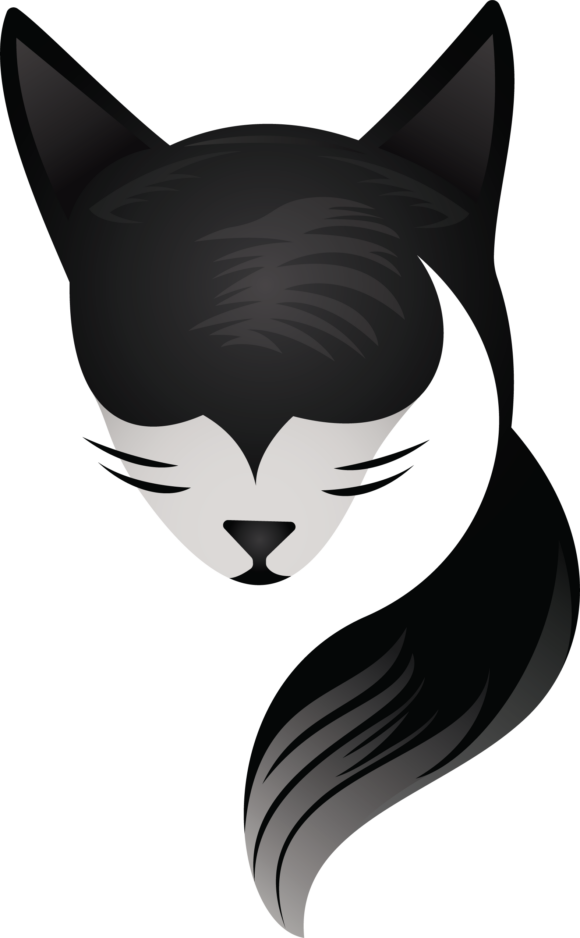 Tuxedo Cat Logo 1
