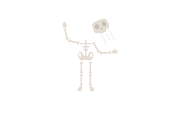 Skeleton Juggling Its Head 1