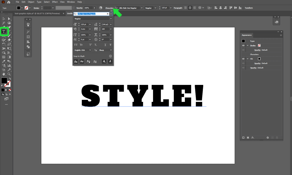 EZ Tip: How To Add Style To Your Text With Adobe Illustrator 5