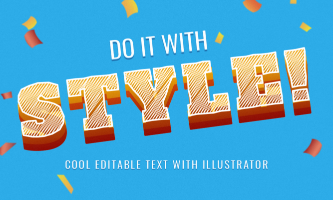 EZ Tip: How To Add Style To Your Text With Adobe Illustrator 101