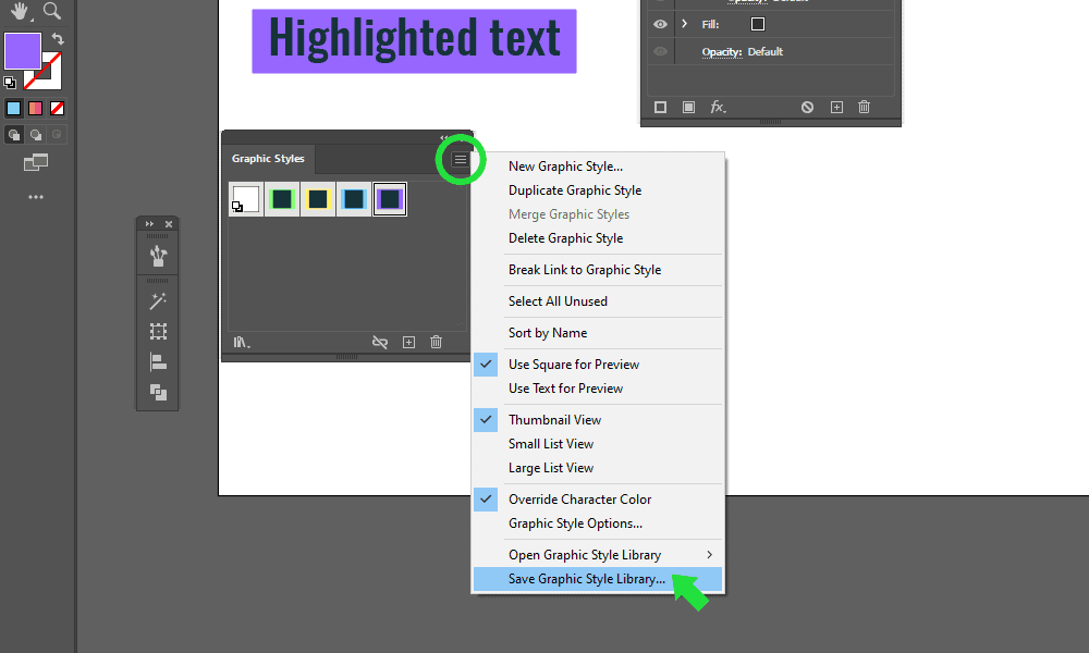 EZ Tip: How to add highlight color to text in Adobe Illustrator 21